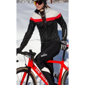 Classica Lady Tight Radhose Damen lang schwarz (I22-4000)