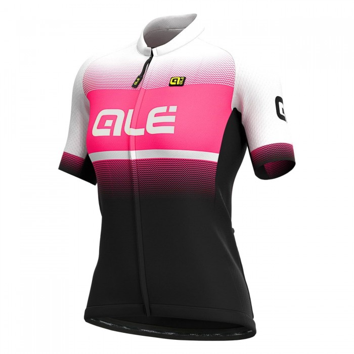 ALE BLEND LADY Radtrikot Damen kurzarm schwarz/neonpink ALE BLEND LADY Radtrikot Damen kurzarm schwarz/neonpink