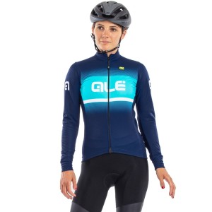 Alé BLEND LADY Radtrikot Damen langarm blau/türkis Alé BLEND LADY Radtrikot Damen langarm blau/türkis