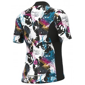 ALE CHIOS LADY Radtrikot Damen kurzarm weiß