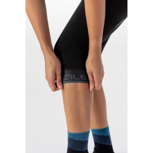 ALE CLASSICO Radhose Damen 3/4 schwarz