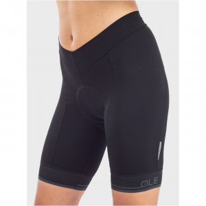 ALE CLASSICO RL Radhose Damen (kurzbein) schwarz