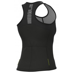 ALE COLOR BLOCK LADY TOP Radtrikot Damen ärmellos schwarz