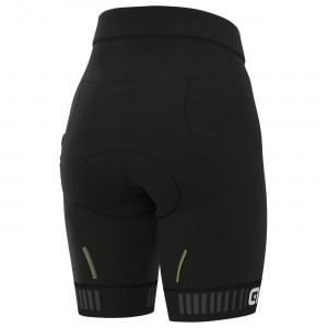 ALE TRAGUARDO Radhose Damen kurz schwarz/weiß