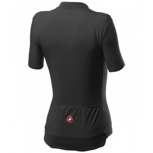 ANIMA 3-Radtrikot Damen kurzarm schwarz (light black/red)