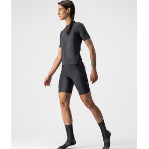 ANIMA 3-Radtrikot Damen kurzarm schwarz (light black/red)