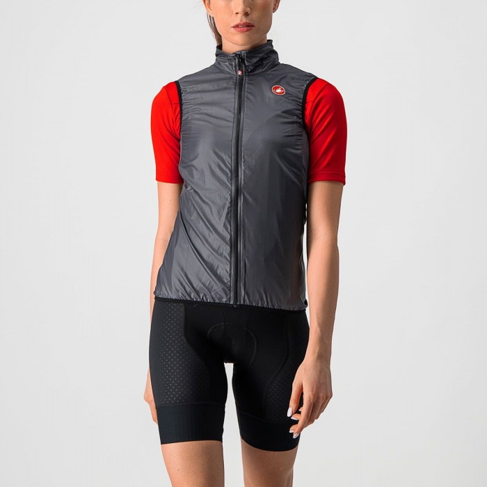 ARIA W VEST-Damen Fahrradweste dunkelgrau (dark gray)