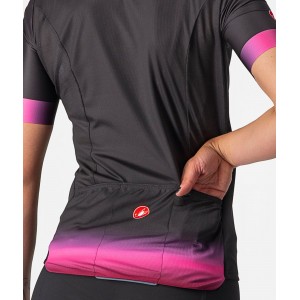 GRADIENT Radtrikot Damen kurzarm schwarz (light black)