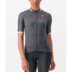 PEZZI Radtrikot Damen kurzarm dunkelgrau (dark gray) PEZZI Radtrikot Damen kurzarm dunkelgrau (dark gray)