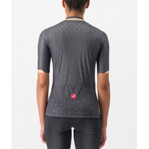 PEZZI Radtrikot Damen kurzarm dunkelgrau (dark gray) PEZZI Radtrikot Damen kurzarm dunkelgrau (dark gray)