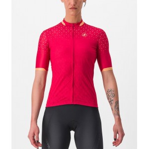 PEZZI Radtrikot Damen kurzarm rot (persian red) PEZZI Radtrikot Damen kurzarm rot (persian red)