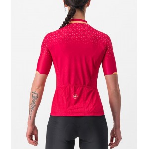 PEZZI Radtrikot Damen kurzarm rot (persian red) PEZZI Radtrikot Damen kurzarm rot (persian red)