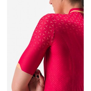 PEZZI Radtrikot Damen kurzarm rot (persian red) PEZZI Radtrikot Damen kurzarm rot (persian red)