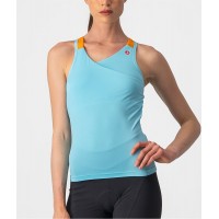 SOLARIS TOP Damen Trägershirt hellblau