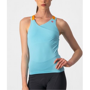 SOLARIS TOP Damen Trägershirt hellblau