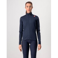 TRANSITION W JACKET-Damen Fahrrad Winterjacke blau/bronze