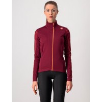 TRANSITION W JACKET-Damen Fahrrad Winterjacke bordeaux