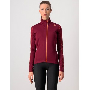 TRANSITION W JACKET-Damen Fahrrad Winterjacke bordeaux