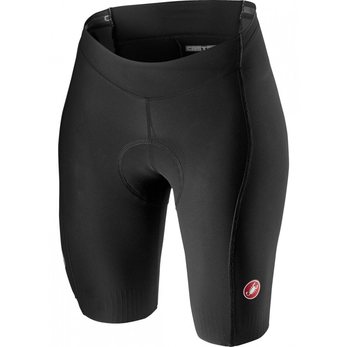 VELOCISSIMA 2-Damen Radhose kurz schwarz (black)