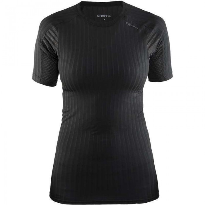 Active Extreme 2.0 Roundneck Damen-kurzarm-Unterhemd schwarz (1904490-9999)