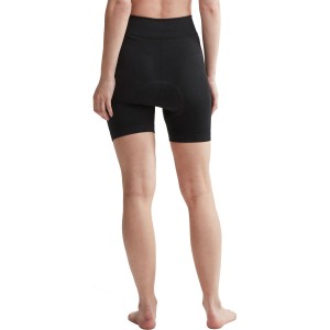 FUSEKNIT Bike Boxer Fahrrad-Unterhose Damen schwarz (mit Sitzpolster)(1907453-999000)