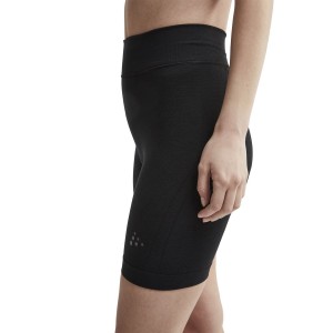 FUSEKNIT Bike Boxer Fahrrad-Unterhose Damen schwarz (mit Sitzpolster)(1907453-999000)