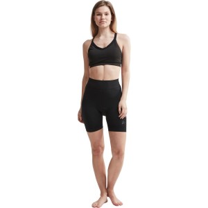 FUSEKNIT Bike Boxer Fahrrad-Unterhose Damen schwarz (mit Sitzpolster)(1907453-999000)