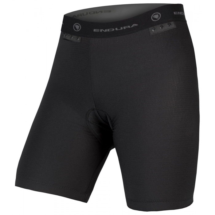 Mesh Clickfast Liner Damen Fahrrad-Unterhose gepolstert schwarz (E0162BK)