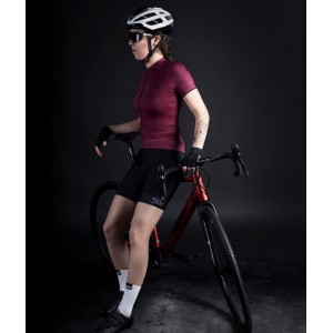 CHARM Radtrikot Damen kurzarm weinrot (90013438) CHARM Radtrikot Damen kurzarm weinrot (90013438)