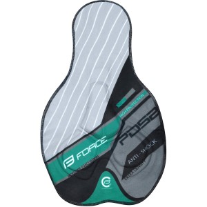 DASH LADY Radhose Damen kurz schwarz/türkis (900240)