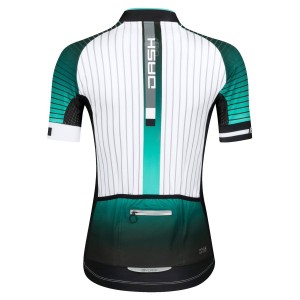 DASH LADY Radtrikot Damen kurzarm türkis/weiß (9001345) DASH LADY Radtrikot Damen kurzarm türkis/weiß (9001345)