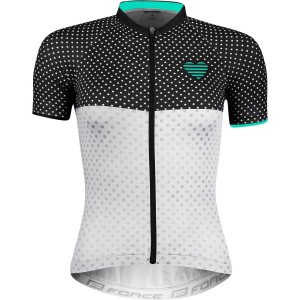 POINTS Radtrikot Damen kurzarm schwarz/celeste (90013205) POINTS Radtrikot Damen kurzarm schwarz/celeste (90013205)