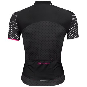 POINTS Radtrikot Damen kurzarm schwarz/pink (9001320) POINTS Radtrikot Damen kurzarm schwarz/pink (9001320)
