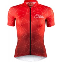 SPANGLE Radtrikot Damen kurzarm rot (9001313)