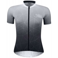 SPANGLE Radtrikot Damen kurzarm schwarz/weiß (9001315)