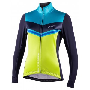 Asfalto Lady Jkt Damen Fahrrad Winterjacke dunkelblau/gelbgrün/türkis (I22-4200) Asfalto Lady Jkt Damen Fahrrad Winterjacke dunkelblau/gelbgrün/türkis (I22-4200)