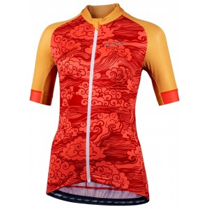 BEIJING 2008 Radtrikot Damen kurzarm rot (E21-4100) BEIJING 2008 Radtrikot Damen kurzarm rot (E21-4100)