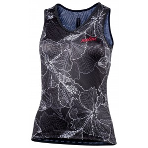 CALGARY 1988 Radtrikot Damen ärmellos schwarz (E21-4000)