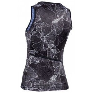 CALGARY 1988 Radtrikot Damen ärmellos schwarz (E21-4000)