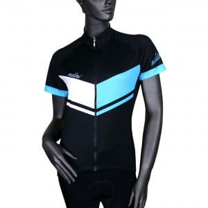 Damen-Radsport-Set (Radtrikot Fabulosa+Radhose RAYMAN) türkis/schwarz Damen-Radsport-Set (Radtrikot Fabulosa+Radhose RAYMAN) türkis/schwarz