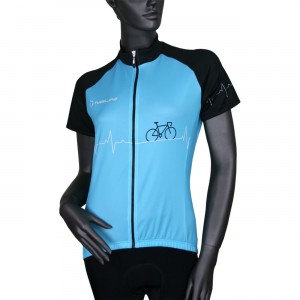 Heartbeat Lady Jersey Radtrikot Damen kurzarm türkis (E23-5250) Heartbeat Lady Jersey Radtrikot Damen kurzarm türkis (E23-5250)