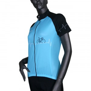 Heartbeat Lady Jersey Radtrikot Damen kurzarm türkis (E23-5250) Heartbeat Lady Jersey Radtrikot Damen kurzarm türkis (E23-5250)