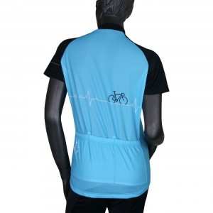 Heartbeat Lady Jersey Radtrikot Damen kurzarm türkis (E23-5250) Heartbeat Lady Jersey Radtrikot Damen kurzarm türkis (E23-5250)