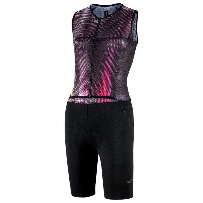 Lady Ergo Suit Zeitfahranzug Damen schwarz/pink (E21-4000)