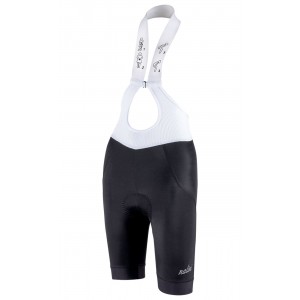 Lady Venture Bib Trägerhose Damen kurz schwarz (E21-4000)
