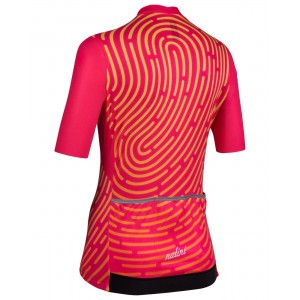 New Antwerp 1920 Radtrikot Damen kurzarm pink (E22-4150)