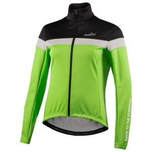 Road Lady Jkt Damen Fahrrad Winterjacke grün/schwarz (I21-4460)