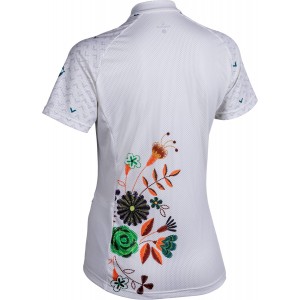 ROCKY 2.0 MTB Radtrikot Damen kurzarm weiß (E19-4001)
