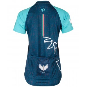 CLASSIC Stilfser Joch Radtrikot Damen kurzarm blau