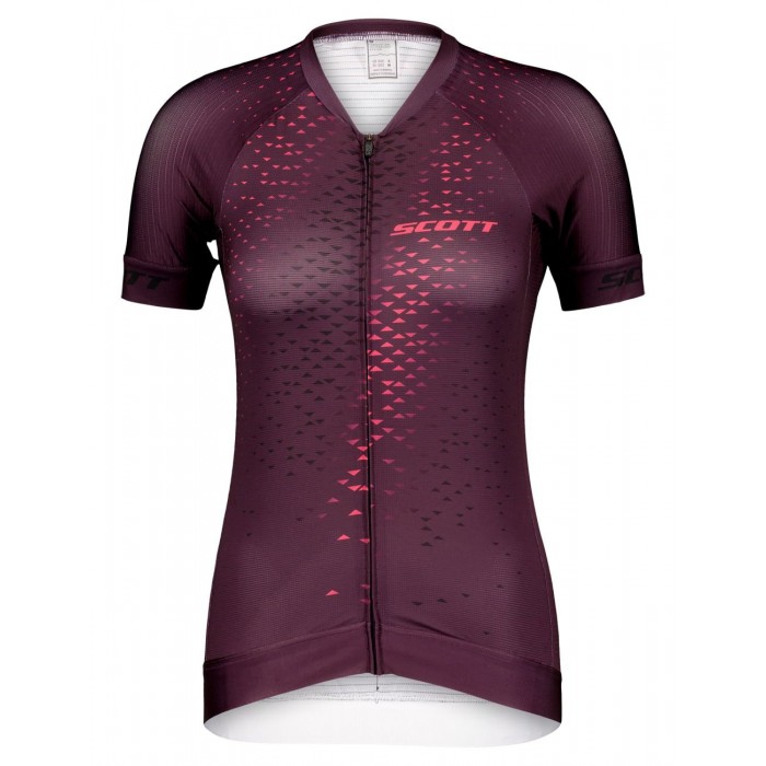 RC PRO Radtrikot Damen kurzarm dunkellila/pink (288705),dark purple/carmine pink